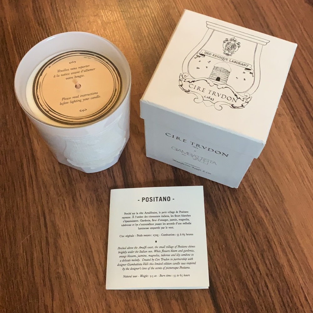 Cire Trudon x Giambattista Valli Candle
